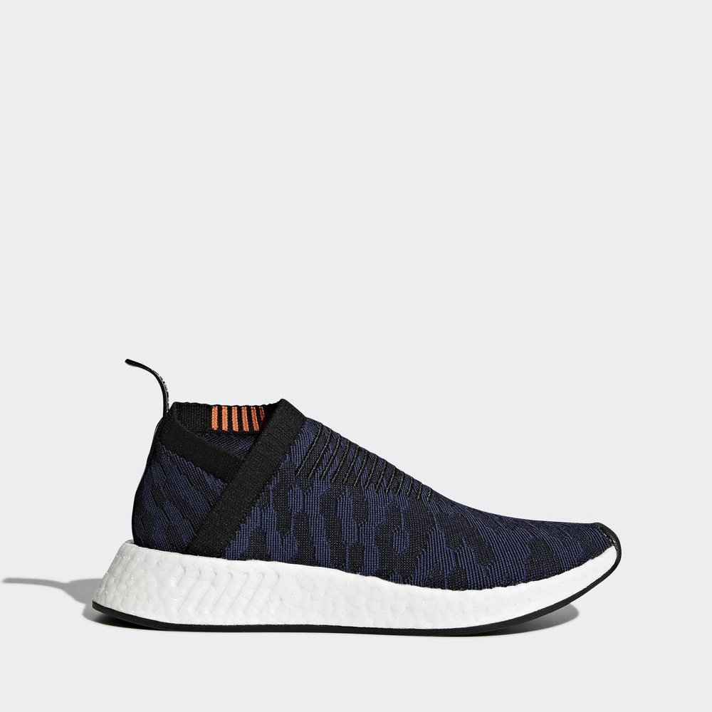 Adidas Nmd_cs2 Primeknit - Originals γυναικεια - Μαυρα/Ασπρα,Μέγεθος: EU 36 – 54 2/3 (694DMSVT)